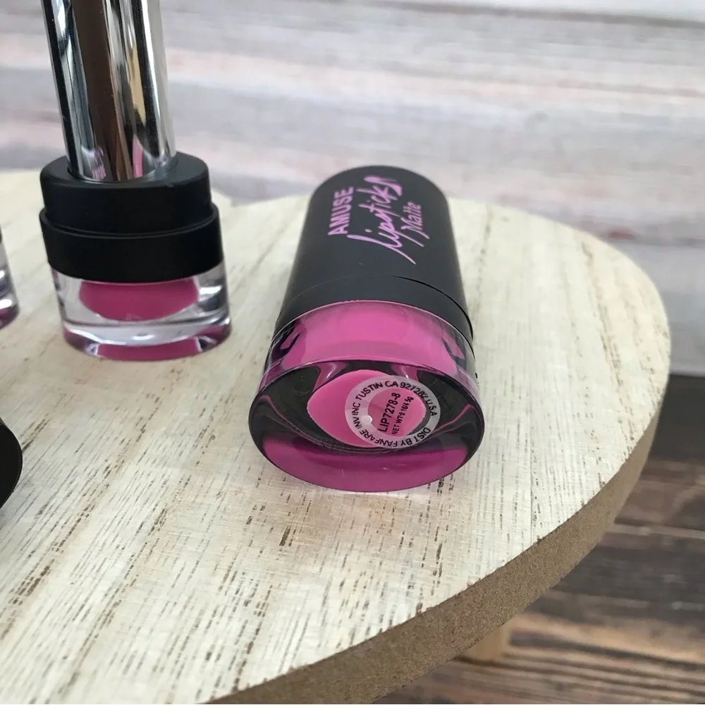 🆕3pcs Amuse Matte Lipstick